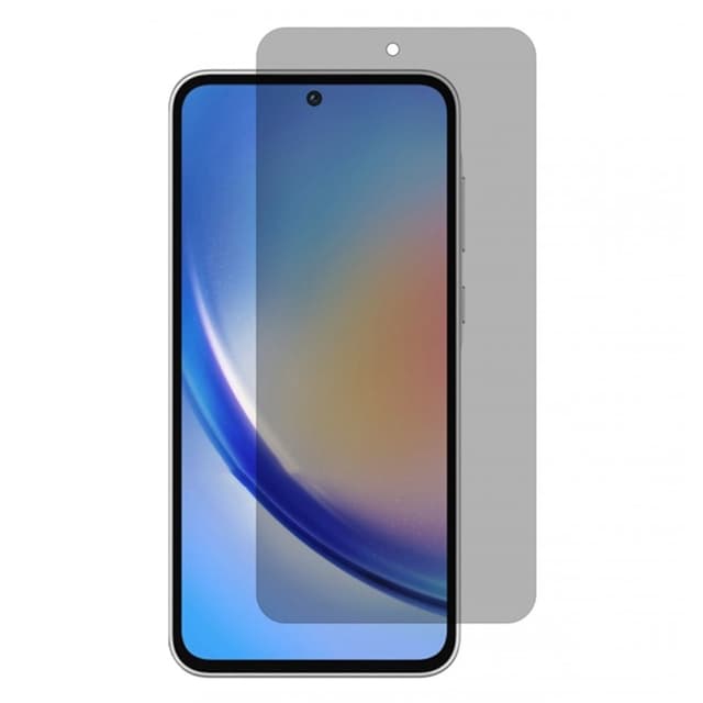 2-PACK SKALO Samsung Galaxy A35 5G Privacy Skärmskydd Härdat Glas - Svart