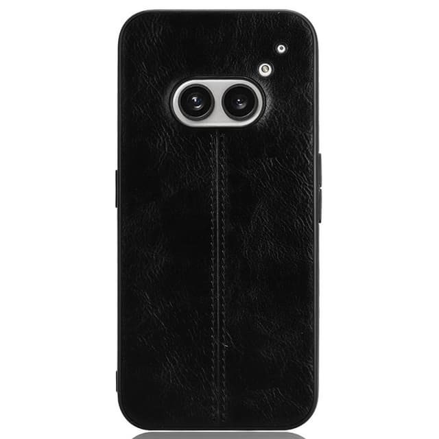 SKALO Nothing Phone (2a) PU-læder Hybrid Cover - Sort