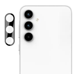 2-PACK SKALO Samsung Galaxy A55 5G 3D Linsskydd/Kameraskydd Härdat Glas - Svart