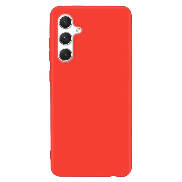 SKALO Samsung A55 5G Ultratunn TPU-Skal - Röd