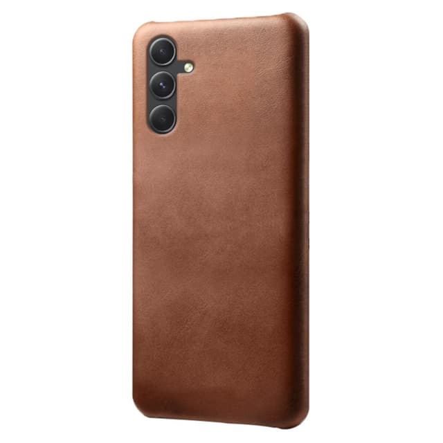 SKALO Samsung A55 5G PU-nahkainen Suojakuori - Ruskea