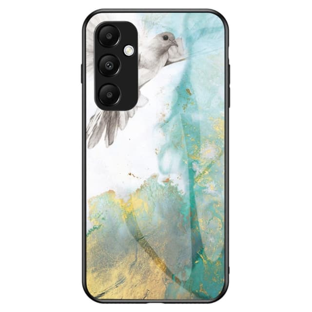 SKALO Samsung A35 5G Marmor hærdet glas TPU Cover - #3