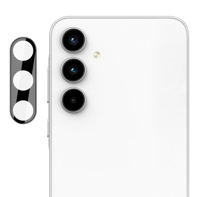 SKALO Samsung Galaxy A35 5G 3D -panssarilasit kameroille - Musta