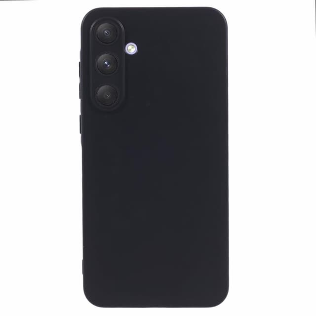 SKALO Samsung A55 5G Mattsvart Ultratunn TPU-Skal