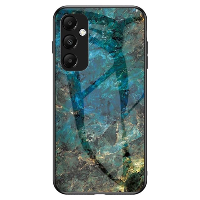 SKALO Samsung A55 5G Marmor hærdet glas TPU Cover - #4