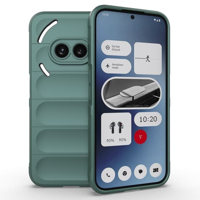 SKALO Nothing Phone (2a) Rugged Bumpers TPU-Skal - Grön