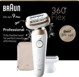 Braun Silk-épil 9 Flex epilaattori SES90413D (valkoinen)