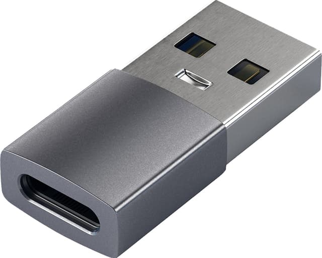 Satechi USB-C til USB-A-adapter (grå)
