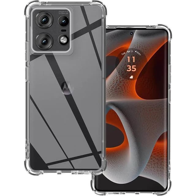 Iskunkestävä silikonikuori Motorola Edge 50 Pro