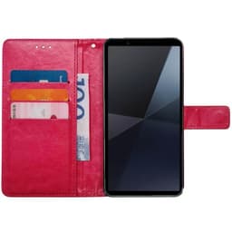 Plånboksfodral 3-kort Sony Xperia 10 VI - Rosa