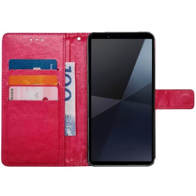Plånboksfodral 3-kort Sony Xperia 10 VI - Rosa