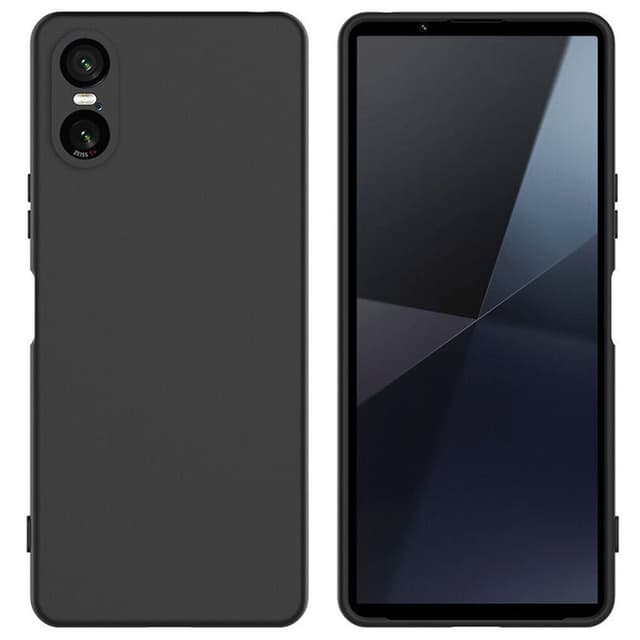 Liquid silikon skal Sony Xperia 10 VI - Svart