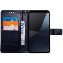 Plånboksfodral 3-kort Sony Xperia 10 VI - Mörkblå