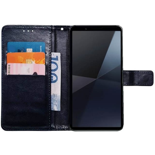 Wallet cover 3-kort Sony Xperia 10 VI - Mørkeblå