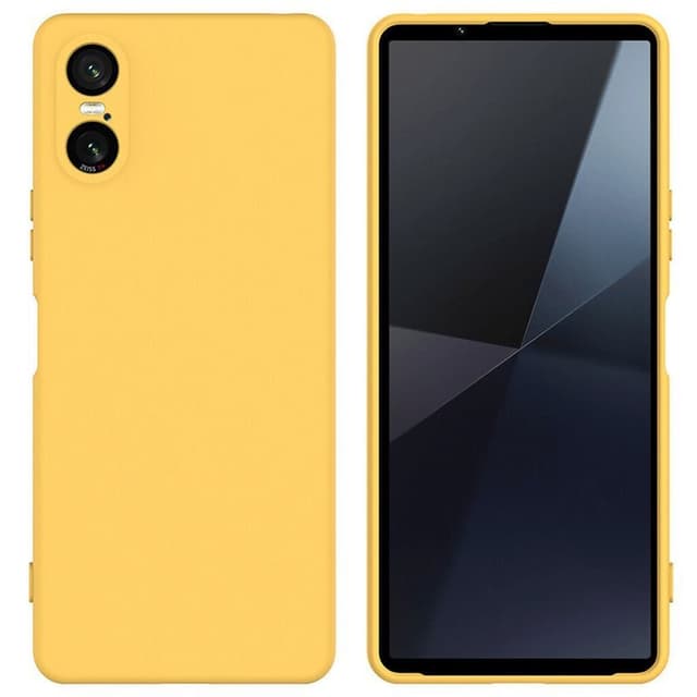Liquid silikone cover Sony Xperia 10 VI - Gul