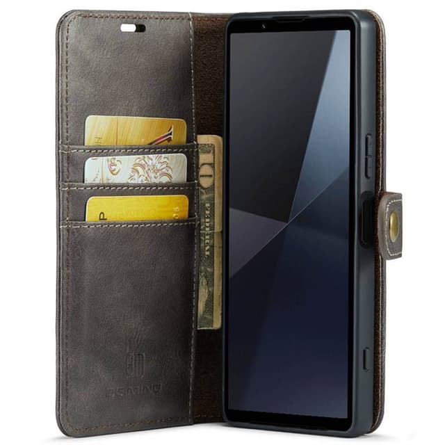 Wallet DG-Ming 2i1 Sony Xperia 10 VI - Grå