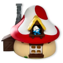 Plastoy Smurfs sparbössa (Mushroom House)