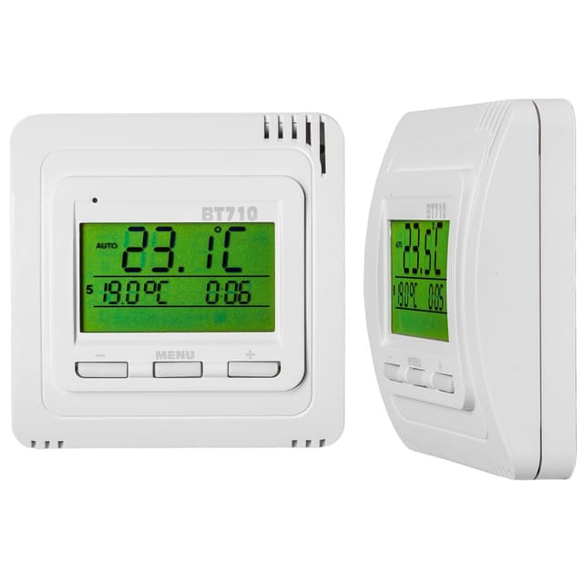 tectake Termostat trådlös BPT710 - vit