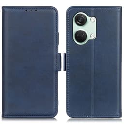 SKALO OnePlus Nord 3 5G / Ace 2V Premium Plånboksfodral - Blå
