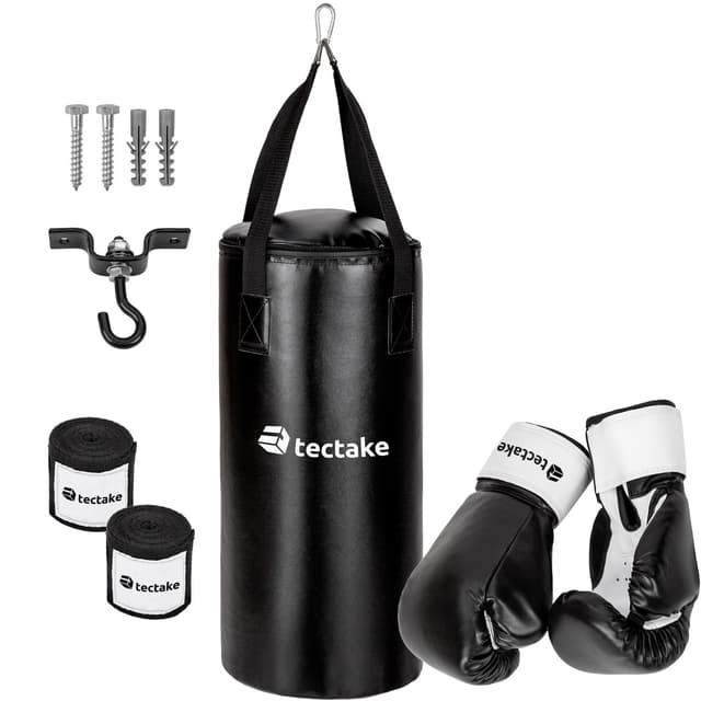 tectake Boxningsset - svart