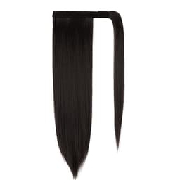 Clip-on hestehaleutvidelser hestehale rett Svart