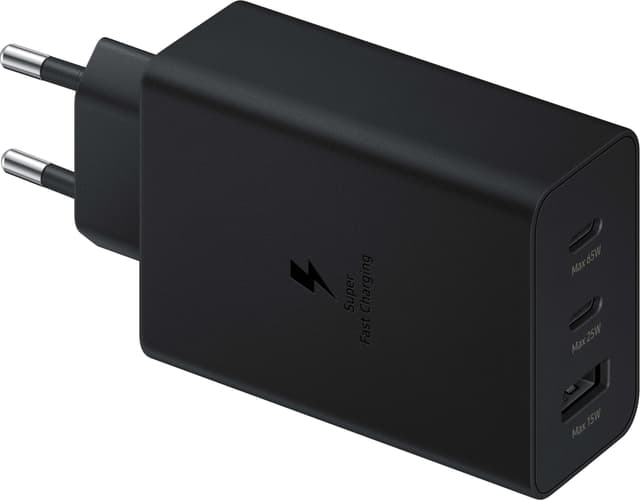 Trio strömadapter USB-C/USB-A (65W)