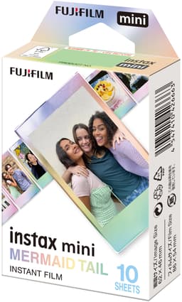 Fujifilm Instax Mini Mermaid Tail instant-film (10-pk)
