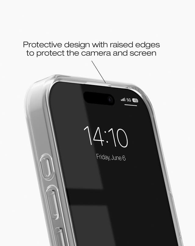 Clear Case MagSafe iPhone 16 Shimmer