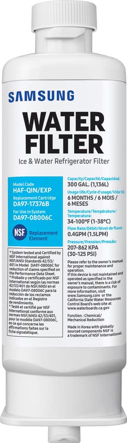 Samsung vannfilter HAF-QIN/EXP