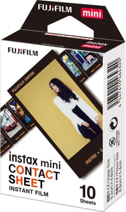 Fujifilm Instax Mini Contact snabbfilm (10-pack)