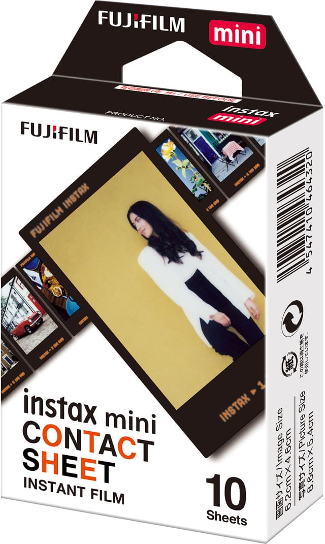 Fujifilm Instax Mini Contact snabbfilm (10-pack)