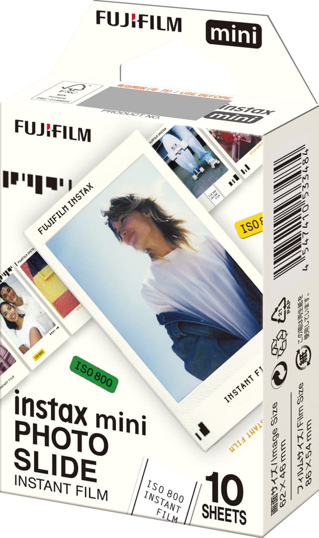Fujifilm Instax Mini Slide instant film (10-pakning)