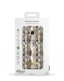 Fashion Case Donna Romina Galaxy S8 Khaki Snake