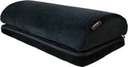 Arrozi Soft Fabric fotskammel (sort)