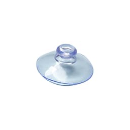 Mini klare sugekopper 50-pak Gjennomsiktig 20 mm