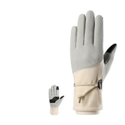 Fasjonable vinterfasjonable fortykkede berøringsskjermhansker for kvinner Grå