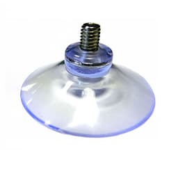 Starka sugkoppar med skruvar 50-pack Transparent 45 mm