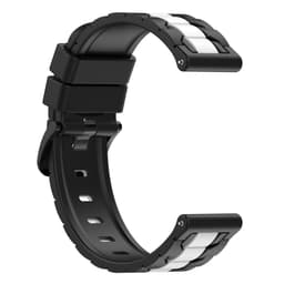Klokke armbånd Sort 20 mm