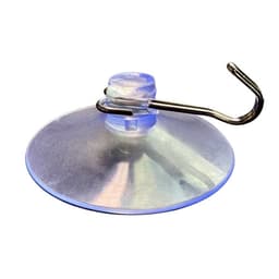 Imukuppikoukut 50 kpl Läpinäkyvä 60 mm