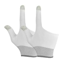 Game Handsker To Fingre Sleeve Press Touch Screen Sensitive Hvid