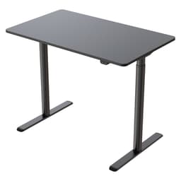 Lykke Elektrisk Hev Senk Skrivebord 140x70cm Nordisk, Svart