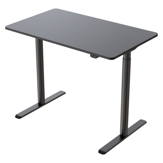 Lykke Elektrisk Hev Senk Skrivebord 140x70cm Nordisk, Svart