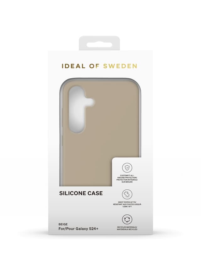 Silicone Case Galaxy S24P Beige