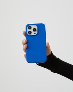 Silicone Case iPhone 15 Pro Cobalt Blue