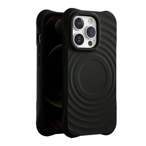 Circle Mag bakdeksel for Samsung Galaxy S24 - Svart
