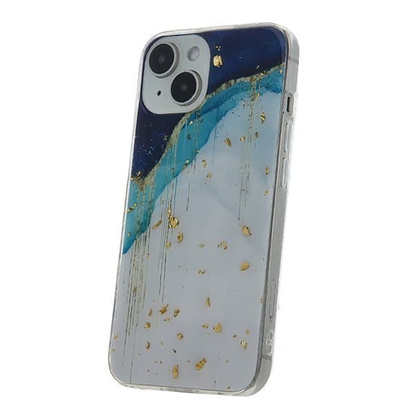 Bakskal med guldflingor till Samsung Galaxy A34 5G - Isberg