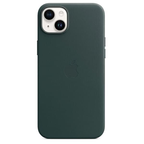 Apple læderetui med MagSafe MPPA3ZE/A til iPhone 14 Plus - Forset Green ...