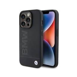 BMW Läderskal MagSafe till iPhone 15 Pro Max - Svart