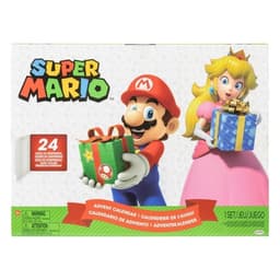 JAKKS Pacific Super Mario Adventskalender 2,5 tums figurer & tillbehör Jultema