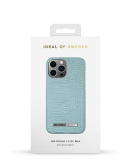 Atelier Case iPhone 12 Pro Max / 13 Pro Max Soft Blue Croco